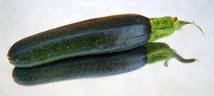 Zucchine fresche sottovuoto pronte per mantenere la croccantezza per 10 giorni.