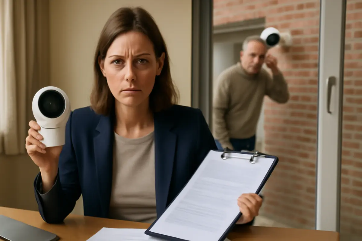 Cosa succede se il vicino ti spia con telecamere? Le contromisure legali per tutelarti subito