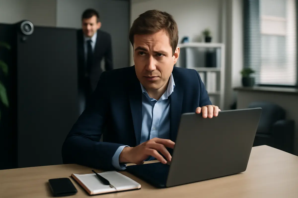 Ti senti spiato sul lavoro? Tattiche tecnologiche che non lasciano traccia e i modi per difenderti davvero